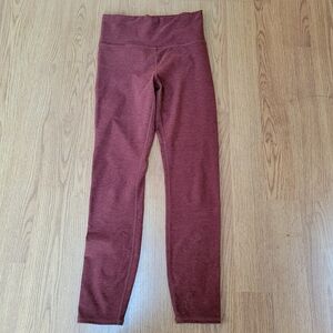 Vuori Clean Elevation Legging Red Heather